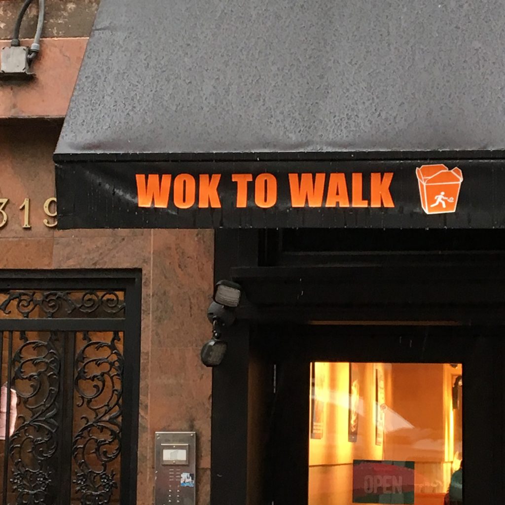 wok to walk.