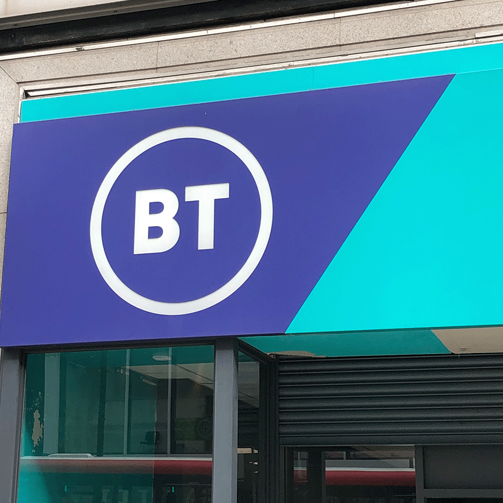 bt. british telecommunications.